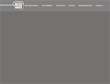 Tablet Screenshot of depizzabakkers.nl
